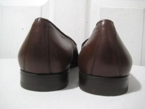 GUCCI Brown Leather Tassels Loafer Shoes Men's Size 44.5 D, RUN SMALL !!! - Picture 15 of 16
