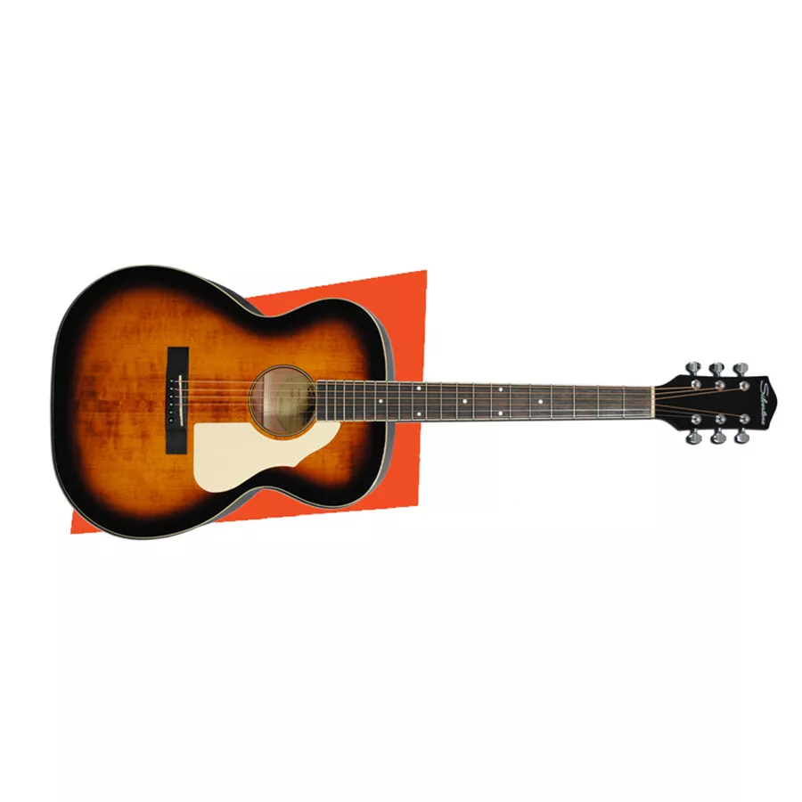 Silvertone Model 600 Orchestra Acoustic Guitar AVS American Vintage Sunburst