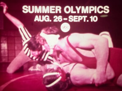 16mm film 1972 Summer Olympics Munich TV Commercial Wrestling Dan Gable Wrestler