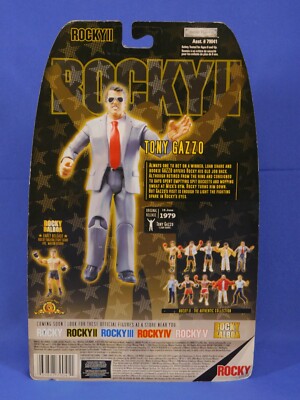 ROCKY II MOVIE TONY GAZZO LOAN SHARK FIGURE 2006 JAKKS JOE SPINELL