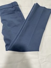 Amanda And Chelsea Pants Contemporary Fit Straight Low Rise Dark Blue Size 4