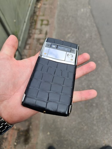 Vertu Signature Touch 24k GOLD EDITION, Alligatorleder, UNIKAT, Full Pack - Bild 10 von 24