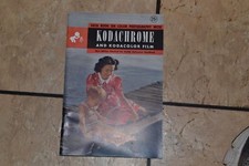 Camera Book Kodachrome Kodacolor Film Reference Book July 1945