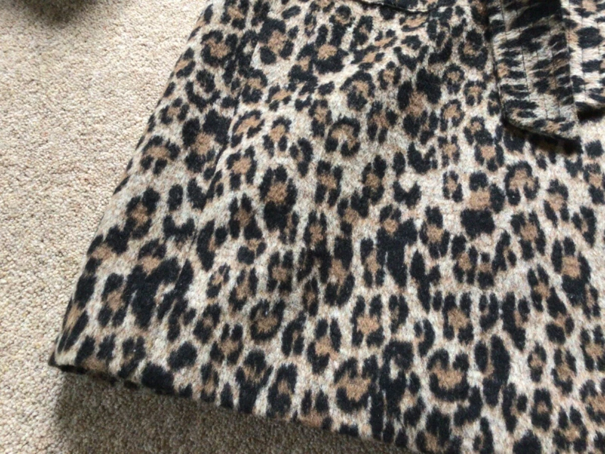 Dorothy perkins leopard coat top