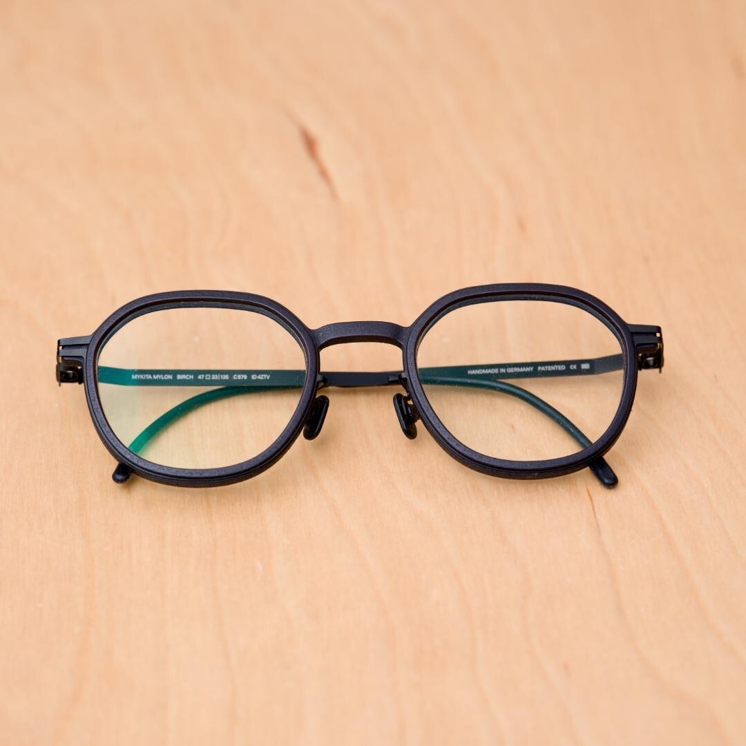 MYKITA BIRCH MH6 Pitch Black Sunglasses Eyewear Fashion