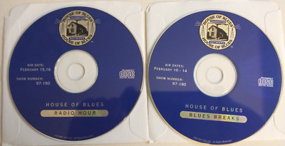 Popa Chubby Chuck Berry HOUSE OF BLUES RADIO HOUR 2 cd radio show 2/16/97