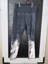 Zyia Active Watercolor Ombre Summit High Rise 7/8 24" Leggings Size 6-8