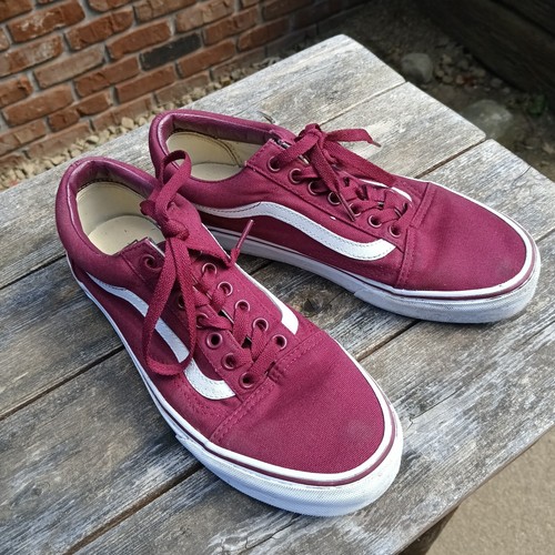 Vans Sz W9.5 M8 Old Skool Canvas Skate 