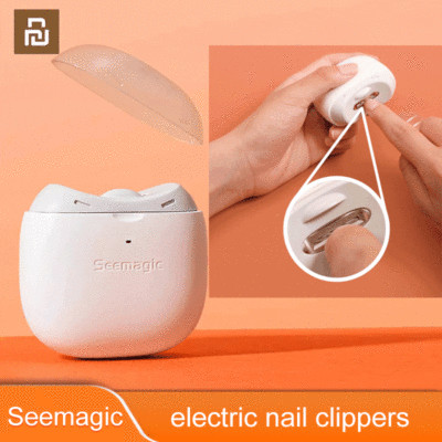 Seemagic Safe Nail Care Automatic Nail Clippers Trimmer with light Nail Cutter