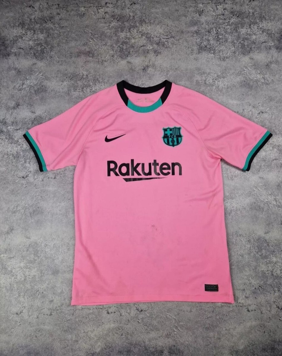 Nike Barcelona Soccer Jersey 2020/21 Vintage Rakuten La Liga