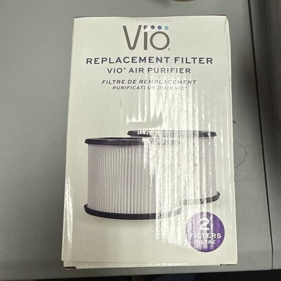 Vio Air Filter Replacement - Air Purifier MERV-13 HEPA Brand New Open Box 2 Pack