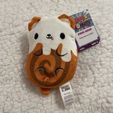 BEARS vs. DONUTS Cinni Bear Cinnamon Roll Beanbag Plush 002