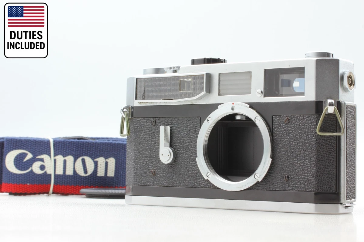 Appareil Photo Canon 7 Télémètre Avec Objectif Canon 50mm F/1.8 M39, Révisé Et Testé