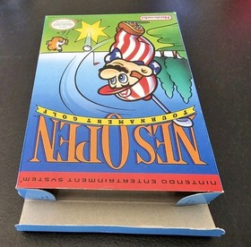 NES Open Tournament Golf Authentic Nintendo NES  Nice condition COMPLETE n box!