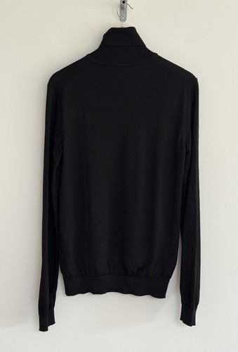 Hugo Boss Roll Neck Turtle Neck Pullover Black Mens Large *** PLEASE READ *** - Picture 11 of 15
