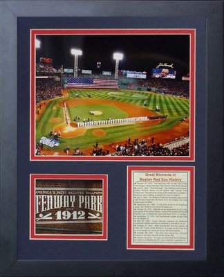 Legends Never Die Fenway Park 2013 World Series Framed Photo Collage, 11 by 1...