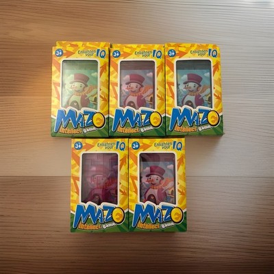 5x- MAZO Intellect Game Move the Ball Enlighten Your IQ 3+ Maze Puzzle Box New