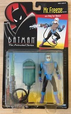 Mr. Freeze Batman Animated Series Figure Vintage 1993 Firing Ice Blaster Kenner