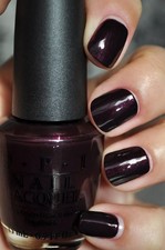 OPI Nail Lacquer Nail Polish Black Cherry Chutney -0.5 oz