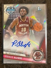 2023-24 BOWMAN CHROME U PRINCE ALIGBE 1ST PROSPECT LAVA REFRACTOR AUTO /199