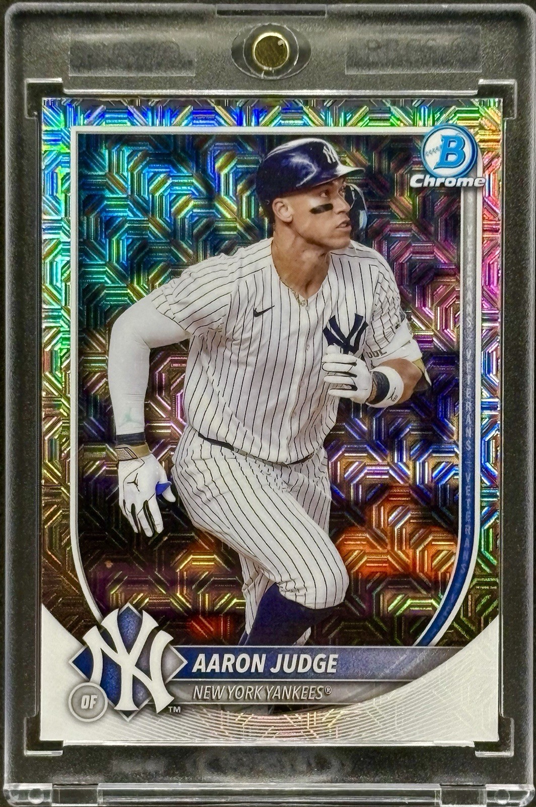 Aaron Judge RARE REFRACTOR INVESTMENT CARD BOWMAN CHROME YANKEES MVP MINT