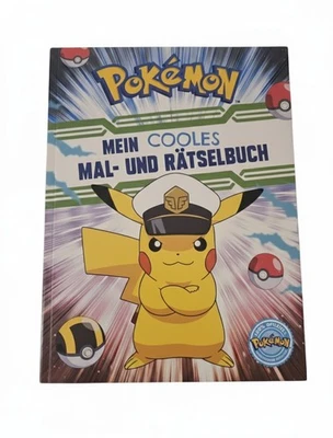 CARLSEN VERLAG GMBH Pokémon Activity-Buch: Mein cooles Malbuch Mal- und Rätselbuch – NEU & OVP