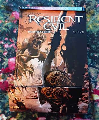 RESIDENT EVIL 1-6 Uncut - BIG Mediabook Lim. 250  - ARTWORK UHD+BD  (168)