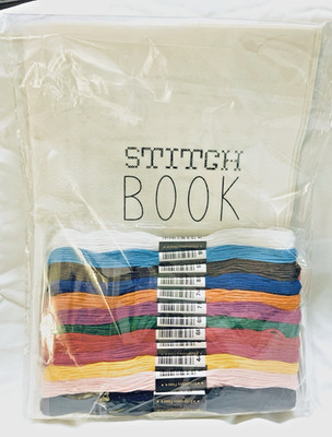 NEW Teach / Learn How To Embroider Pattern Stitch Book 12 pkg Floss Thread