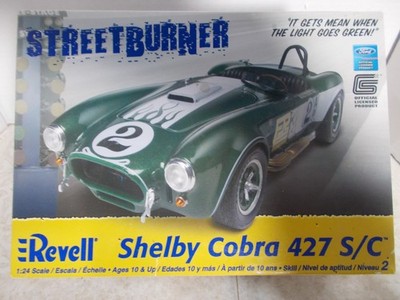 1/24 Revell Streetburner 427 Cobra Model Kit Opened
