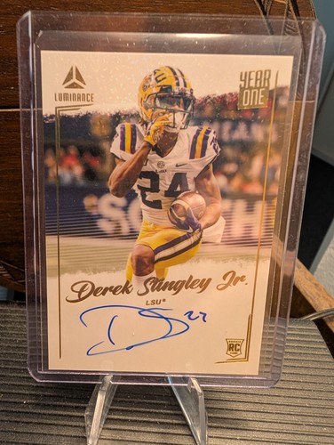 Derek Stingley Jr. #YOS-DST 2022 Panini Luminance Year One Signatures card