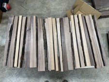 kiln dried American Black Walnut timber Off Cuts craft wood live edge
