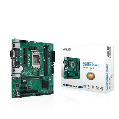 ASUS PRIME H610M-C-CSM Business-Mainboard Sockel Intel LGA 1700 mATX DDR4 PCIe