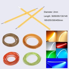 3V 2mm Flexible LED Filament 38-450mm Length - For DIY Projects  Decoration