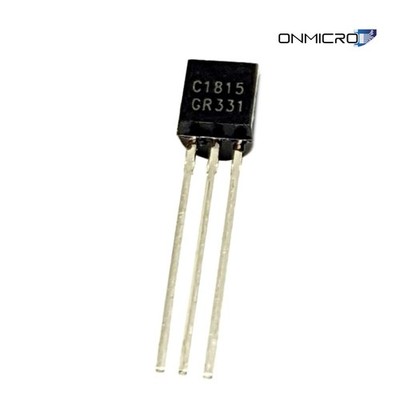 10 Stück 2SC1815 GR C1815 NPN Transistor 60V 150mA 0,4W TO-92