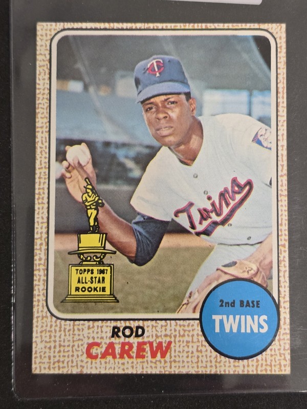 1968 Topps # 80 Rod Carew NR-MINT