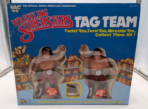 WWF LJN Wrestling Superstars Tag Team British Bull...