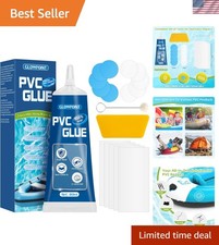 Air Mattress Patch Kit - Waterproof, UV Resistant Vinyl Repair Solution, 80ml