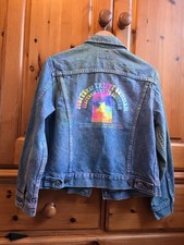 MSFTSrep Trippy Summer Vintage Levis Orange tab Denim Jacket