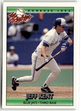 1992 Donruss The Rookies Jeff Kent RC #61