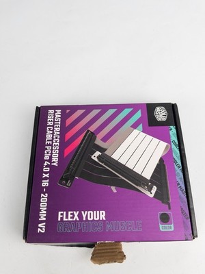 Cooler Master Riser Cable PCIe 4.0 x 16 200mm V2 - MasterAccessory, EMI Shielded