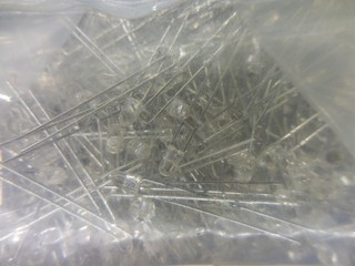 1000 PCS KINGBRIGHT W934SRC/J WHITE LEDS Individual LEDS