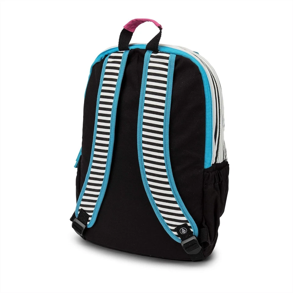 VOLCOM Juniors FIELDTRIP Backpack - Three Pocket Canvas - Multi - NWT - LAST ONE - Image 3 of 3