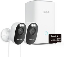 Reolink Outdoor Security Camera System, 2K Plugin Cameras, 5G/2.4GHz Dualband...