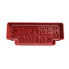 Stranger Things Logo Cookie Cutter Fondant Baking