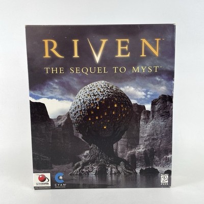 Riven: The Sequel to Myst (Computer Windows Mac 1997) BIG BOX BRAND NEW SEALED!