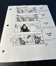 Original Austin Powers In Goldmember Storyboard Scene #109, 10A-12A