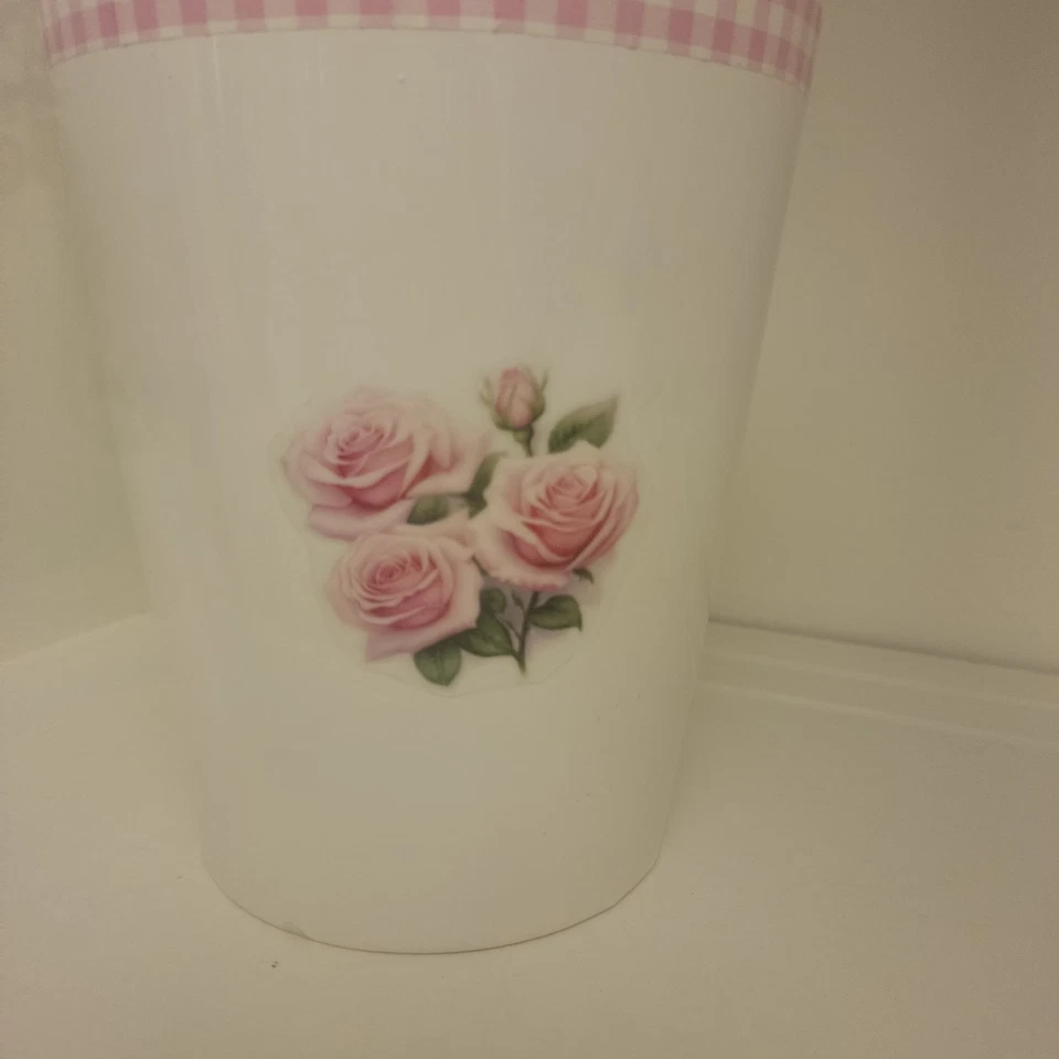 Потертый шик Vace с розовой наклейкой - Изображение 3 из 4