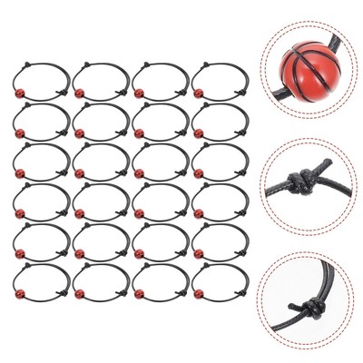  24 Pcs Basketball-Armband Baby Kind Sportball-Armband Basketballzubehör