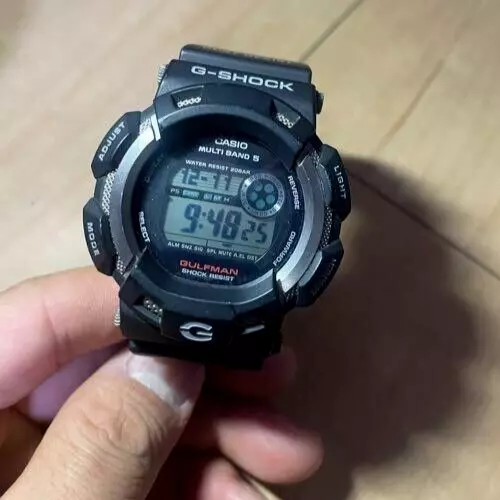 Casio G-shock Gulfman First model Black Men's Watch GW-9100