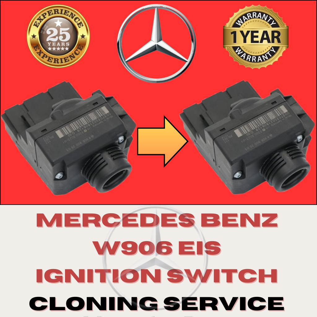 Mercedes Benz Sprinter EIS EZS Cloning Service Ignition Switch For